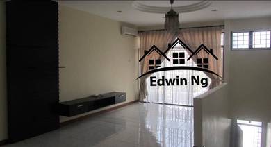 Upper Level Townhouse at Taman Sungai Ara, Partly Furnished