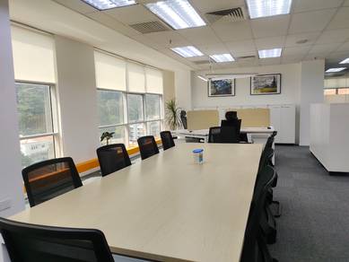 Fully Furnished | Beautiful Offices | Near Lrt Station | Easy Access