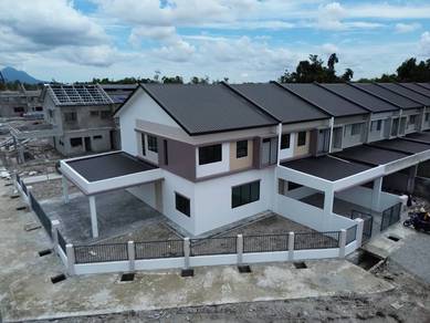 Rumah Double Storey Terrace Corner Depo Petra Jaya