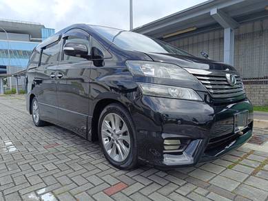 Toyota VELLFIRE 3.5 VL (A) PILOT SEAT BLACK