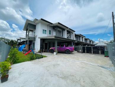 Petra Jaya Kuching Double Storey Terrace Corner (Bumi Lot)