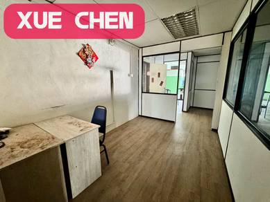FIRST FLOOR FORTUNE PARK 1750sf CONCRETE LIGHT INDUSTRY JELUTONG WORTH