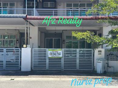 Teres Dua Tingkat Taman Permaipura Ceria Gated & Guarded fully furnish