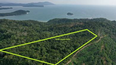 Kota Belud Pituru (SEA View) Vacant Small hill Land NT9.7acs
