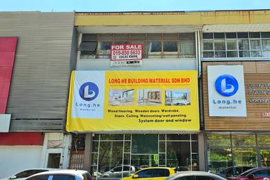 SADONG JAYA 3 sty. SHOP/WAREHOUSE 🎯Main Road Frontage & Visibility 💥