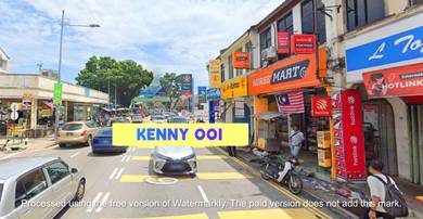 2 Storey Terrace Jalan Jelutong Facing Main Road