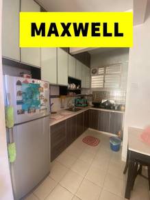 Irama Villa Condo with 2 CARPARKS PARTIALLY RENO FURNISHED City View