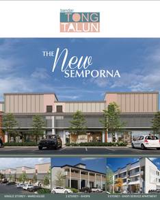 SEMPORNA🏖️NEW TOWNSHIP — Shoplot、Warehouse & Service Apartment
