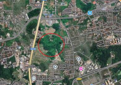 Stampin Tengah Mixed Zone Town land for sale