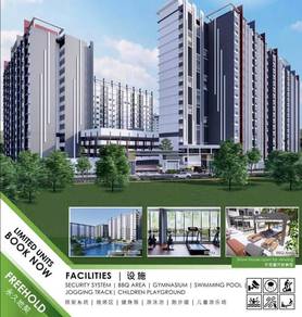 New Freehold Condo Pulau Gadong Full Loan Cashback 3 Rooms Klebang