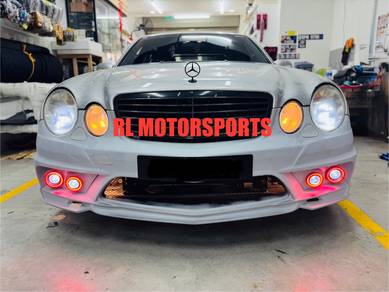 W211 bodykit head tail lamp grill bumper spoiler