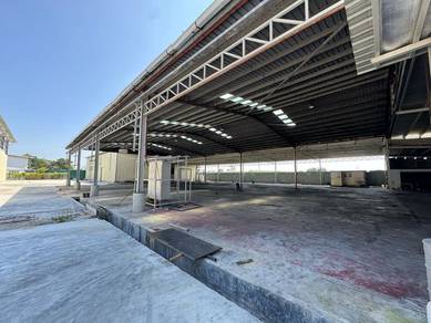 Warehouse ( Factory ) With Land @ Perindustrian Bukit Rambai, Melaka.
