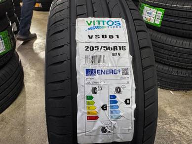 Tayar baru 205 50 16 vittos vsu01 2025 new tyre