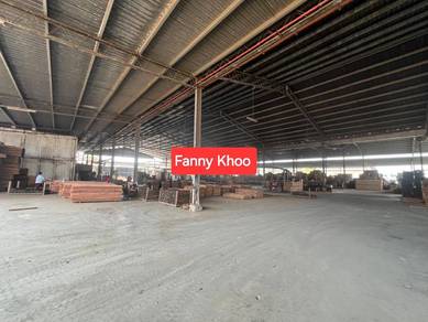 CL Rm80 sqf | 🔥Below market | KKIP Industrial land + Warehouse | 4.6