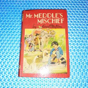 Vintage 1970 Mr. Meddle's Mischief by Enid Blyton