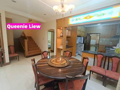 CL999 Flood Free Double Storey Semi Detached House Hilltop Luyang KK