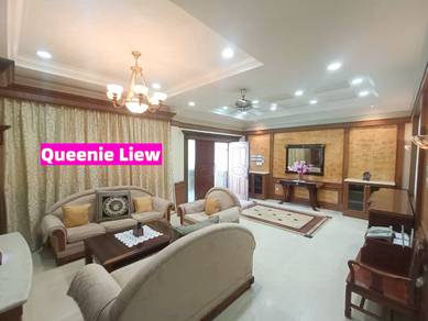 CL999 Flood Free Double Storey Semi Detached House Hilltop Luyang KK