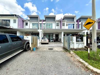 TERMURAH Double Storey House Jalan Meranti Bandar Hillpark Puncak Alam