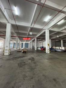 FACTORY RENT 3 STOREY AT VALDOR BATU KAWAN 4 non 5ton CARGO LIFT