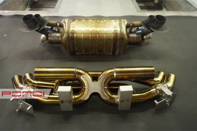 Porsche 992 718 RCS Akrapovic IPE Titanium Exhaust