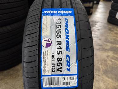 Tayar baru 195 55 15 toyo proxes cr1 2025 new tyre