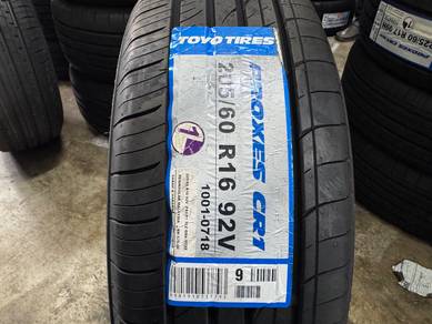 Tayar baru 205 60 16 toyo proxes cr1 2025 voxy