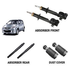MYVI 2005-17 Absorber/Mounting/Lower Arm/Brake Pad