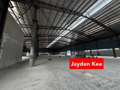 独立工厂仓库 3 ACRE DETACHED Factory Warehouse Rent at BUKIT MINYAK