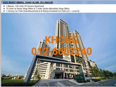 GEO BUKIT RIMAU GAYA RESORT HOMES LAKES CONDO LAGOON SUITES K.Kemuning