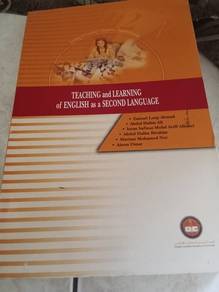 Teaching and Learning of English as a Second Langu