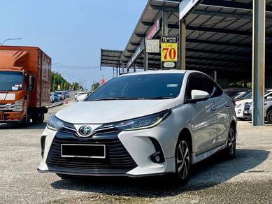-2021 Toyota Vios 1.5E Facelift 360Camera Ful Loan