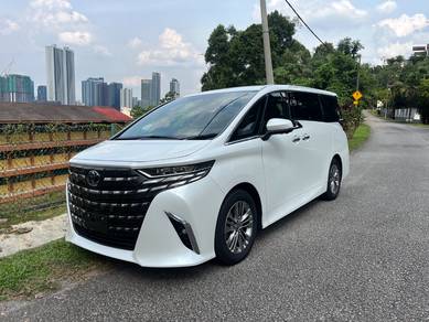 Toyota ALPHARD 2.5 Side step Roof Monitor