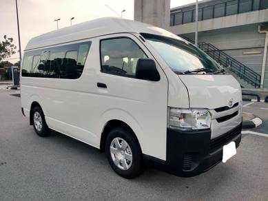 Ori 2015 Toyota Hiace 2.5 (M) High Roof Window Van