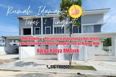 Projek Baru!Rumah Teres 2 Tingkat 22’ x 90’ di kluang,harga berbaloi!!
