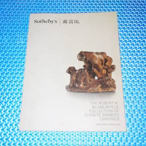 Sotheby's Collection Of Chinese Bamboo Carving