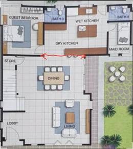 Double-Storey Bungalow @ Tmn. Pelangi Semenyih 2 For Rent