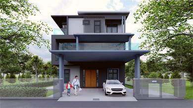 Taman Kesidang Seksyen 1,Kampung Lapan,Melaka  Semi-D House