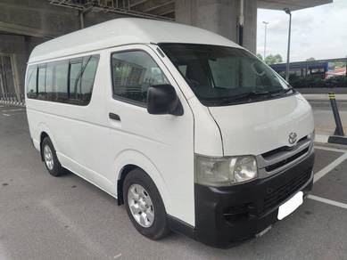 Ori 2008 Toyota Hiace 2.5 14seat Window van (M)