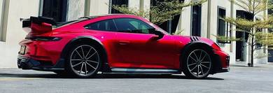 Porsche 911 carerra 992 techart bodykit lip dcf