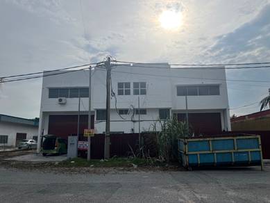 2 Adjoining 1 1/2 Sty Semi D Factory at Pengkalan Ipoh
