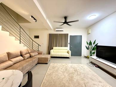 [ Fully Furnished End Lot ] Double Storey Kita Mekar Near Putrajaya