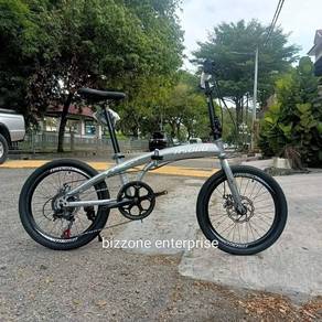 New 20" asogo f1 7sp folding bike basikal lipat