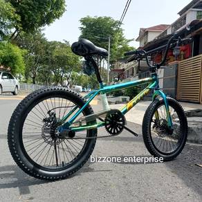 New 20" xeccon bmx bike basikal gyro brake 360