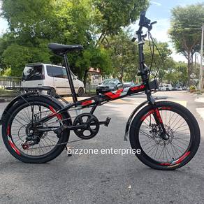 New 20" we win 7sp folding bike basikal lipat