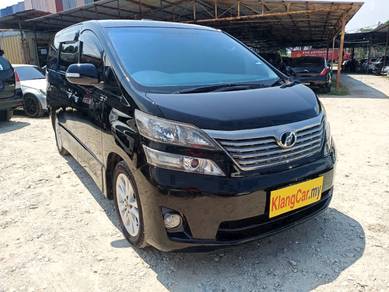 OTR Toyota Vellfire 2.4 WELCAB OKU SEAT
