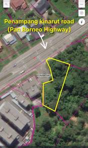 Prime NT land at Kg. Ma'ang Panampang Kinarut Road Pan Borneo Highway