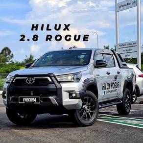 New 2025 Toyota HILUX rebet + free servis 3 Tahun