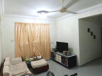 Below Value ❣️ Kota Permai Flat Top Floor | Fully Furniture for Sales