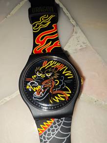 Limited edition dragon zodiac swatch watch