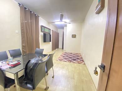 Ground Floor (furnished) @ Pangsapuri Enggangbandar Kinrara, Puchong S